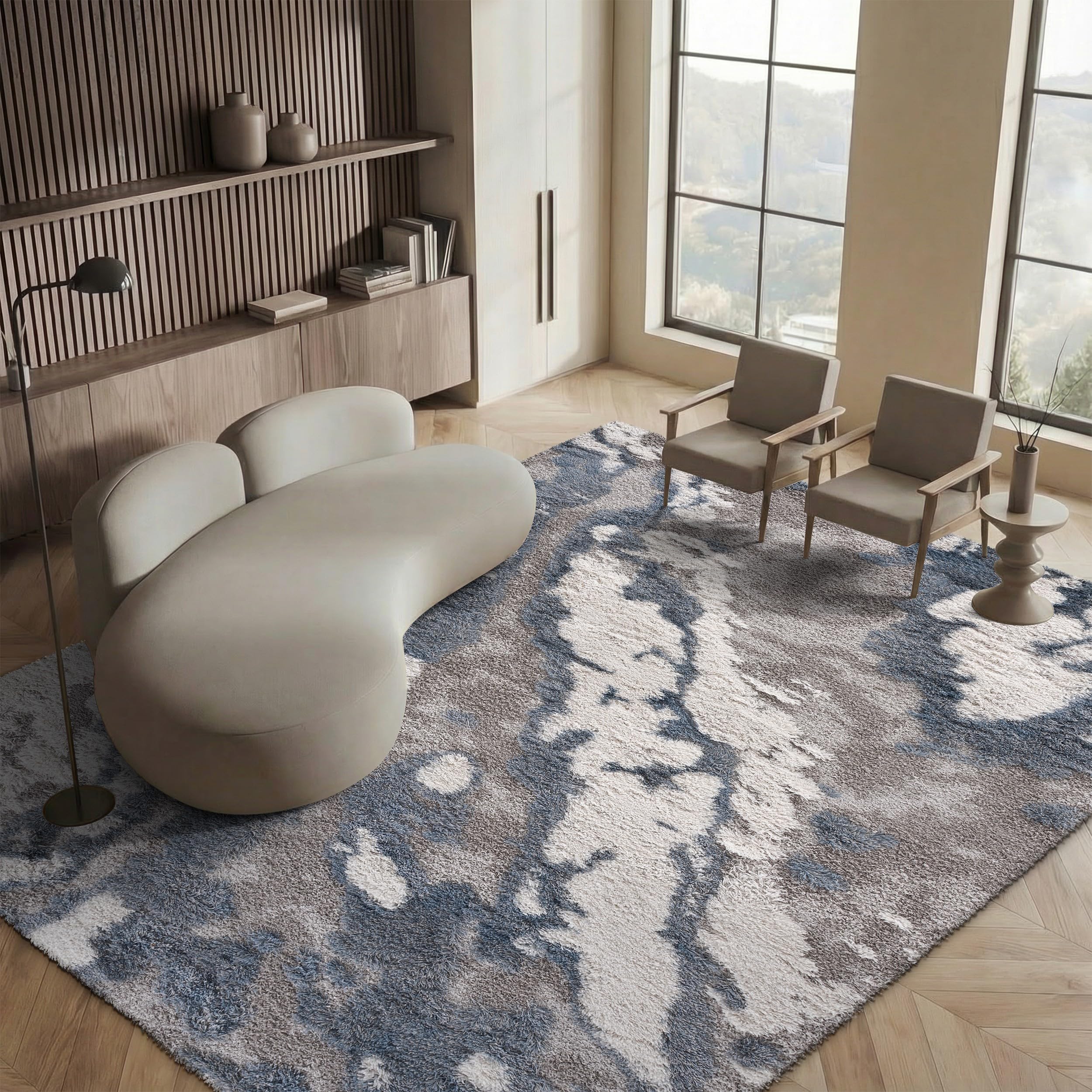 Amazon.com: SAFAVIEH Area Rug 8x10 - Horizon Shag Collection